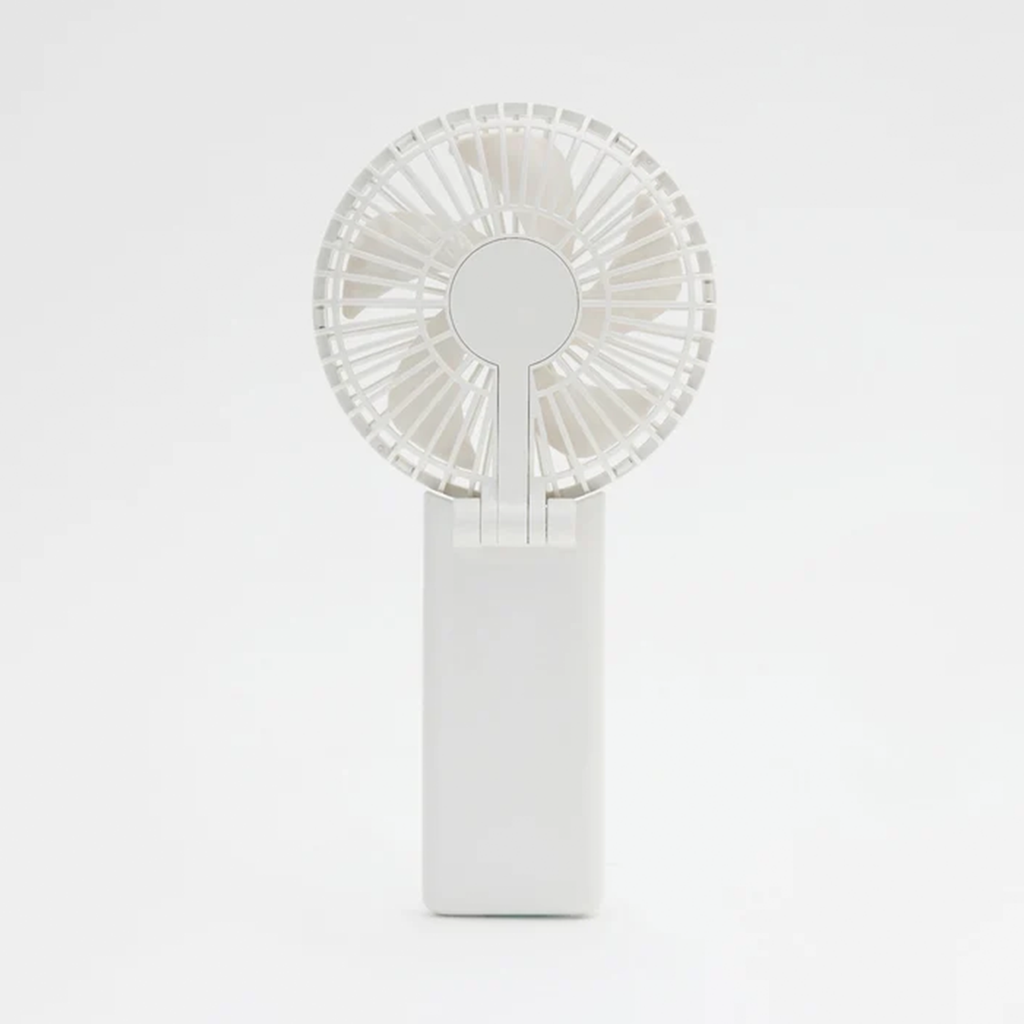 Thin Foldable Portable Rechargeable Fan 180‑Degree Adjustable Fan Head