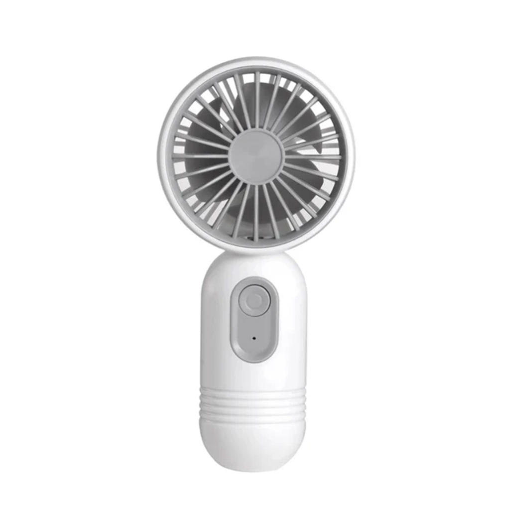 Compact USB Rechargeable Handheld Mini Fan 3‑Speed Adjustable