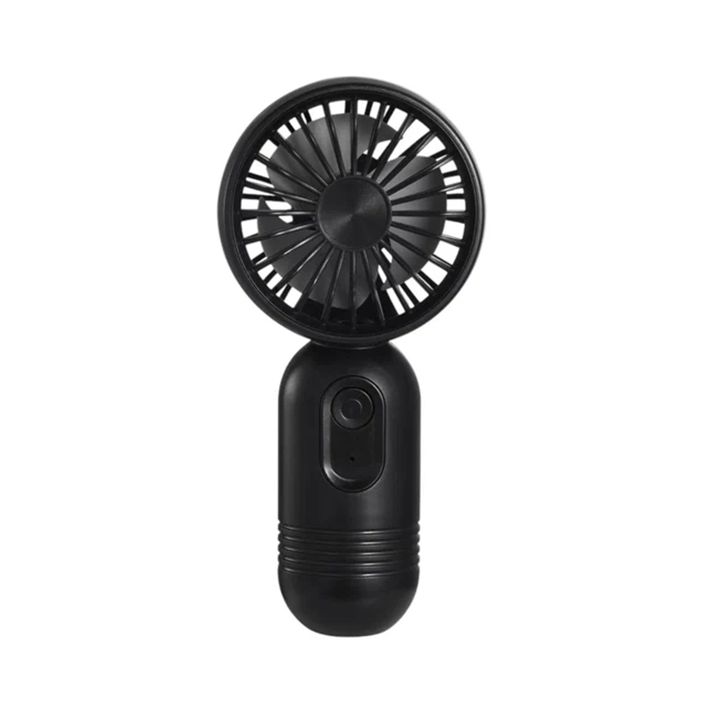 Compact USB Rechargeable Handheld Mini Fan 3‑Speed Adjustable