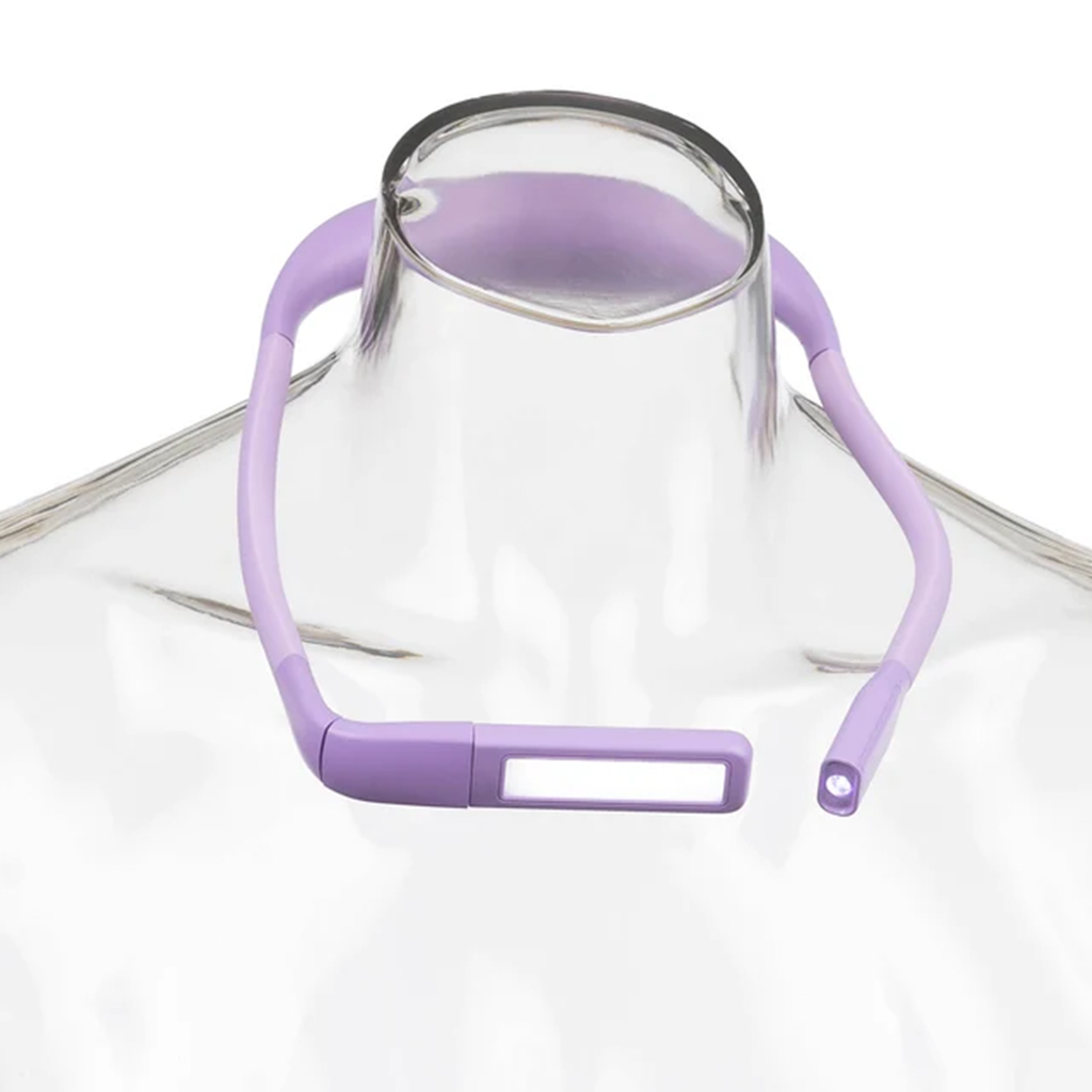 Adjustable Dual‑Use Neck Reading Light Portable Standing Mini Travel Lamp
